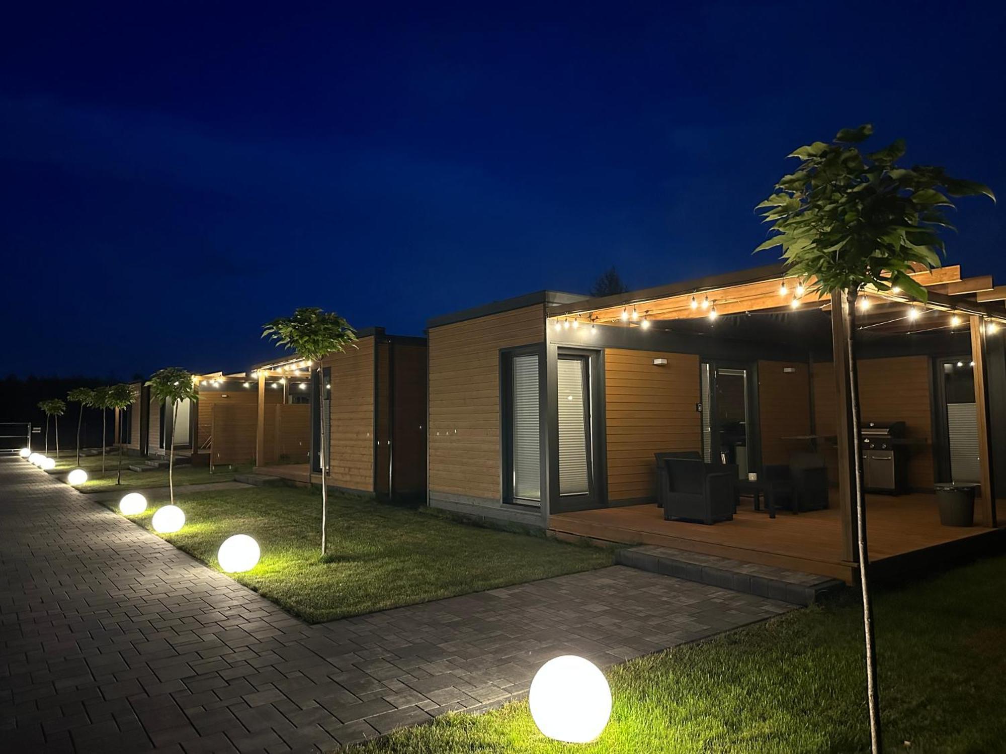 Sun House Villa Wrecza Exterior foto