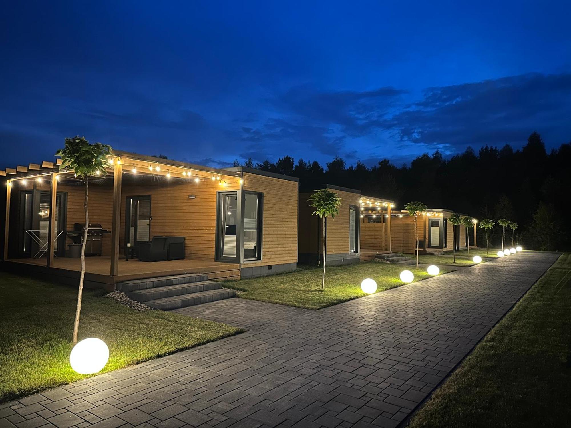 Sun House Villa Wrecza Exterior foto