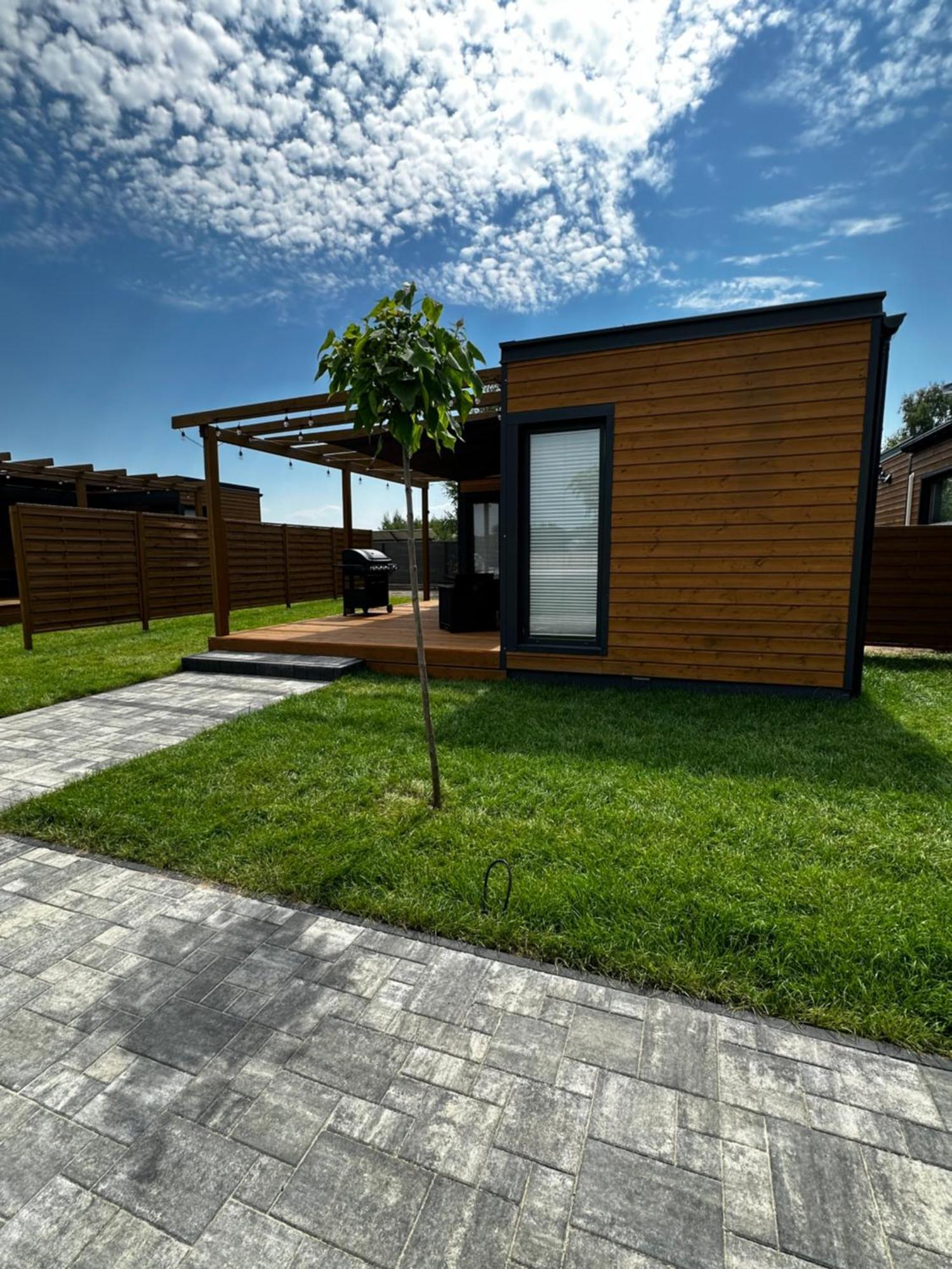 Sun House Villa Wrecza Exterior foto